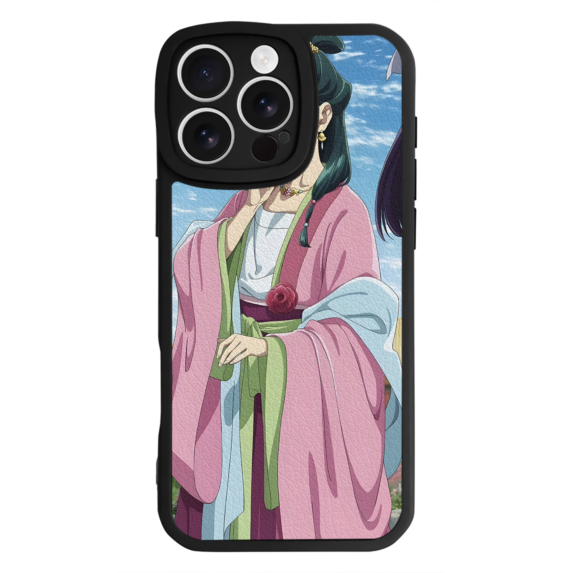 薬屋のひとりごと The Apothecary Diaries 【iPhone 16シリーズ対応】シリコンスマホケース（レザー調） 材質：シリコン